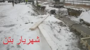 بتن ریزی در هوای سرد