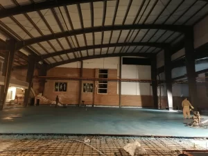 بتن ریزی با ماله پروانه ای در کرج